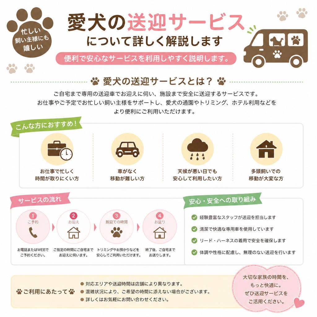 送迎サービスのご案内