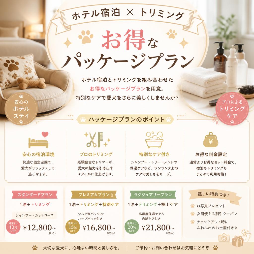 お得なパッケージプラン
