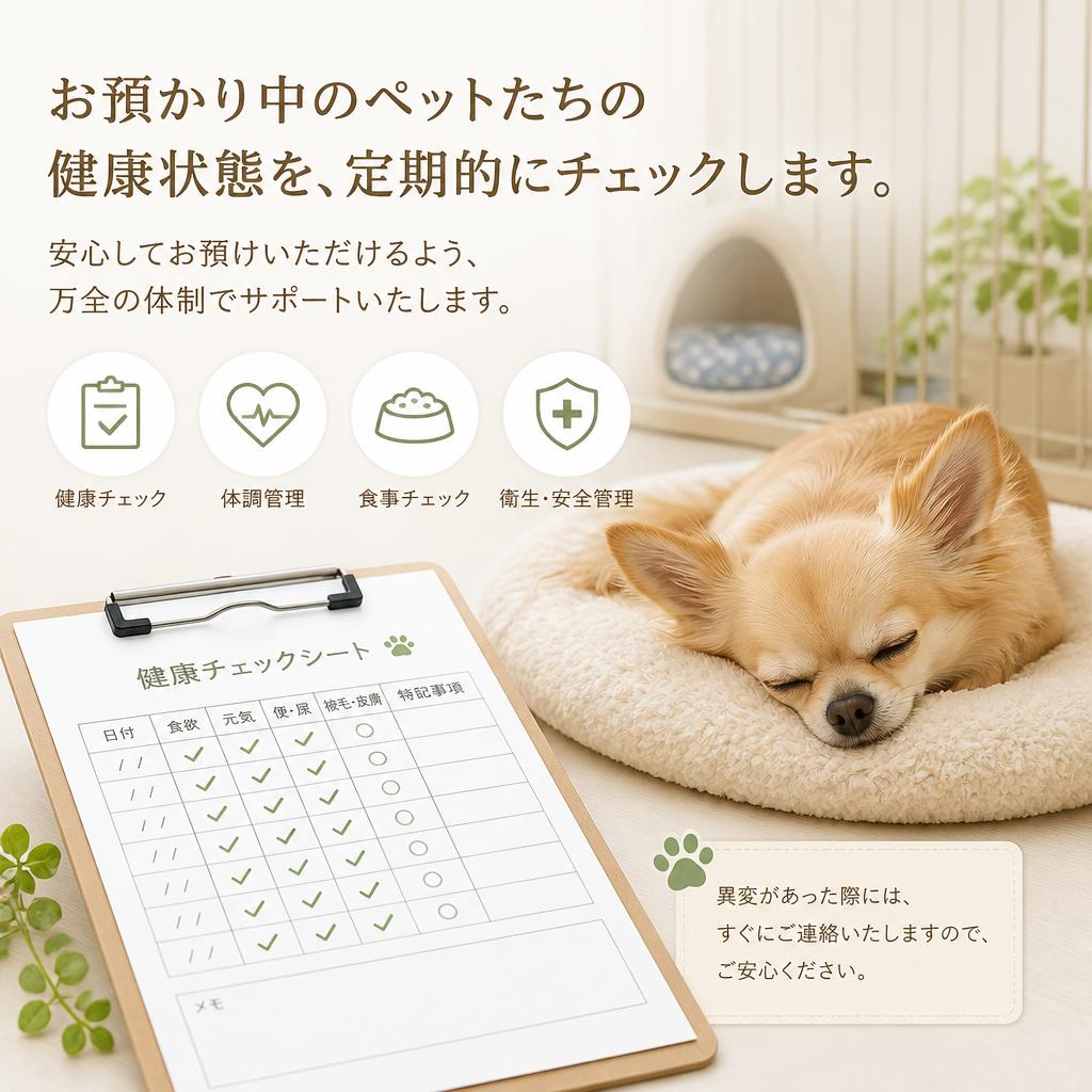 定期的な健康チェック