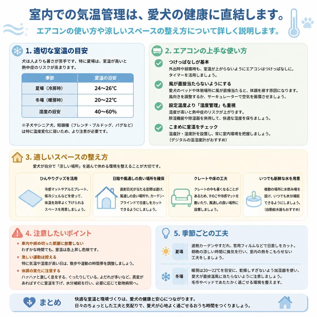 気温管理のポイント