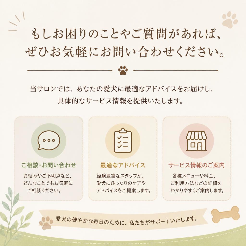 お問い合わせで更なる情報を