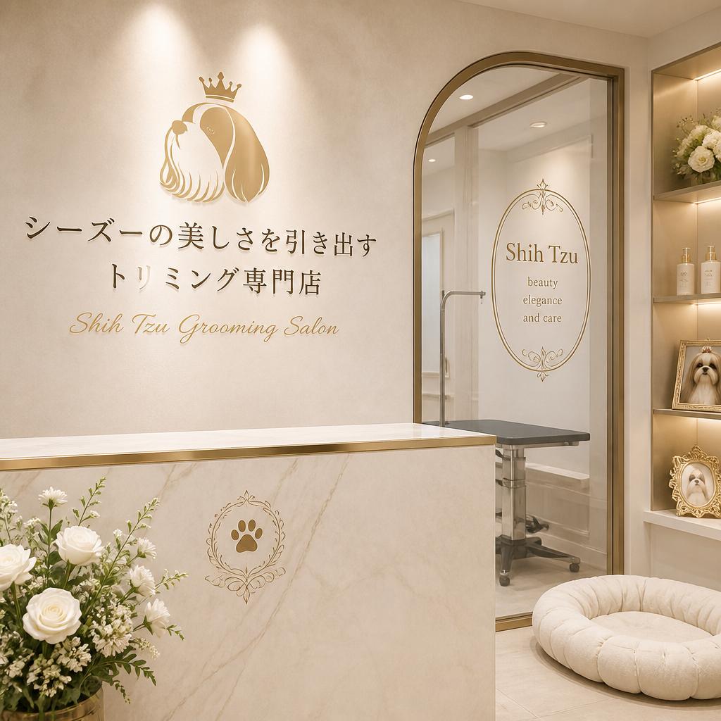 シーズーの美しさを引き出すトリミング専門店