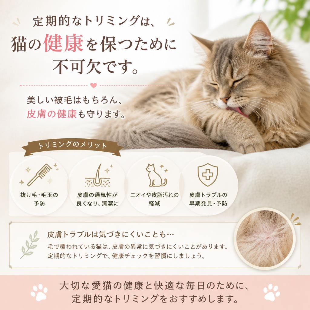 猫のトリミングの重要性