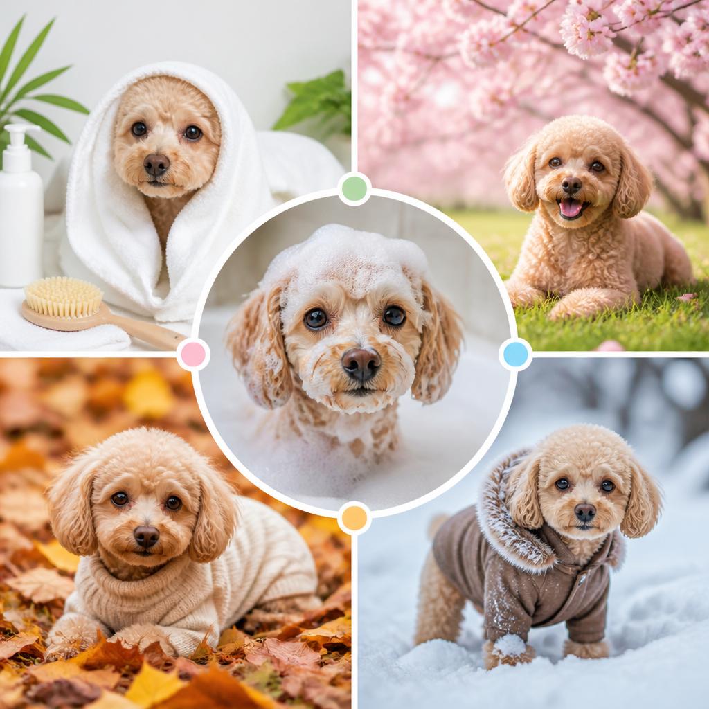 愛犬を守る！シャンプーの正しい頻度と季節ごとのケア法