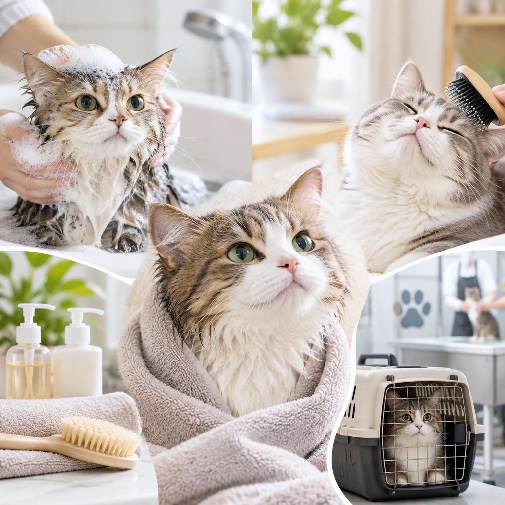 猫にシャンプーは必要？その答えは、一匹一匹で違います。無理をさせない洗い方と、プロに任せるサインを知って、愛猫にぴったりのケアを。